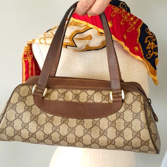 GUCCI Supreme Classic Boston Speedy Satchel! - Picture 12 of 14